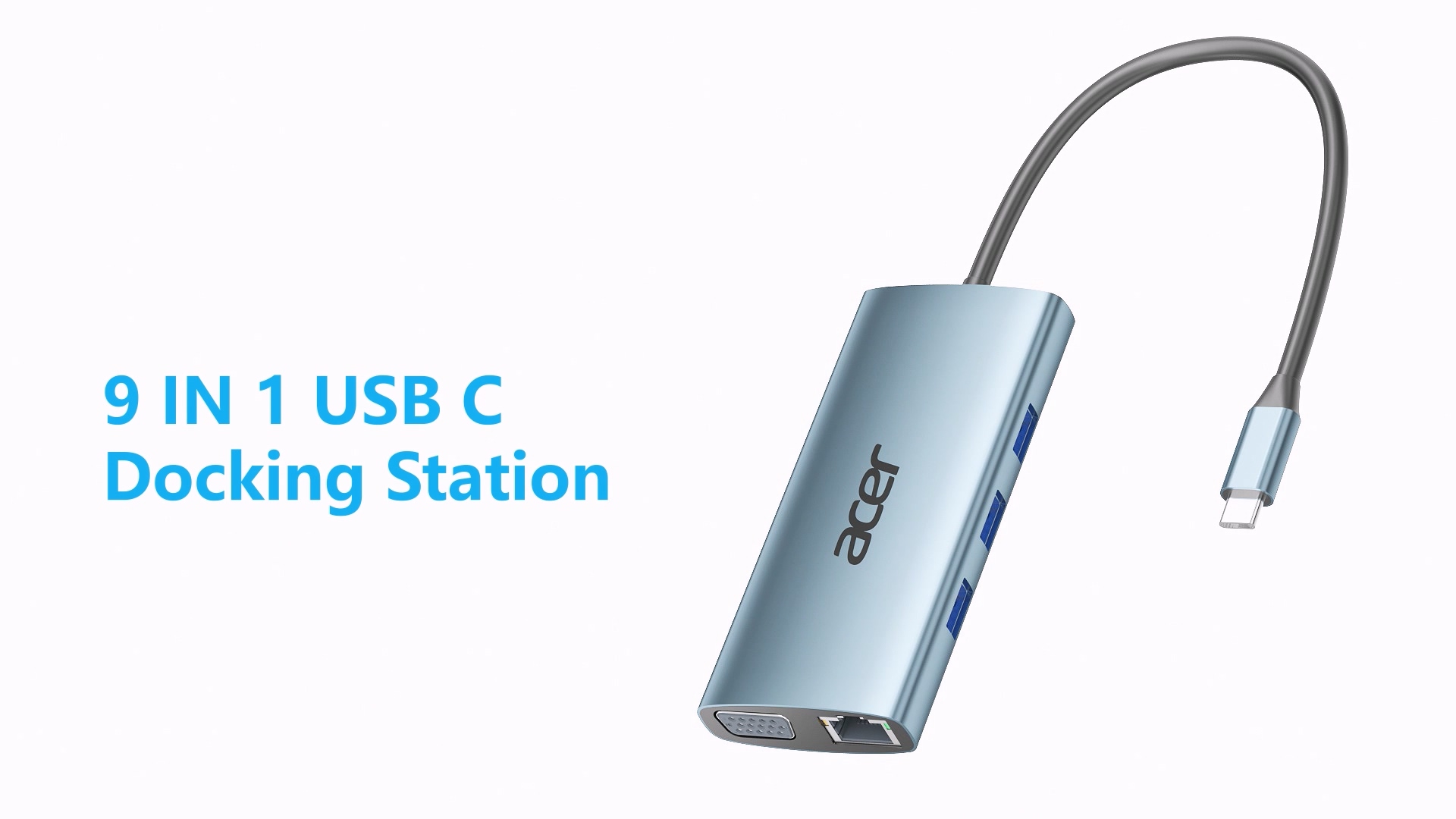 Amazon.com: Acer USB C Hub with 4k HDMI, 9-in-1 USB C to Ethernet
